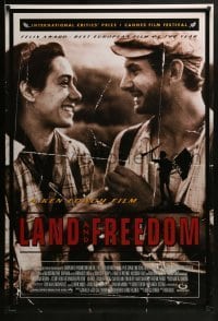 4c706 LAND & FREEDOM DS 1sh 1996 Spanish Civil War movie directed by Ken Loach!