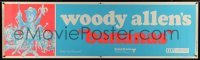 4c062 BANANAS paper banner 1971 great artwork of Woody Allen by E.C. Comics artist Jack Davis!