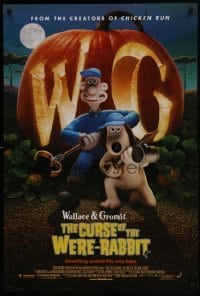 4c963 WALLACE & GROMIT: THE CURSE OF THE WERE-RABBIT DS 1sh 2005 Steve Box & Nick Park claymation
