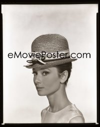 4d058 BREAKFAST AT TIFFANY'S 8x10 negative + unretouched proof 1961 Audrey Hepburn by Bud Fraker!