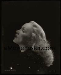 4d165 MARLENE DIETRICH 8x10 negative 1937 super famous iconic portrait at Paramount Pictures!