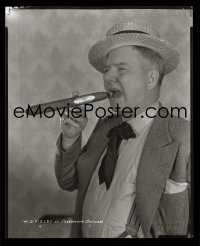 4d189 W.C. FIELDS 8x10 negative 1933 Paramount portrait of the comedy legend with big prop cigar!