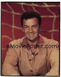 4d017 GREATEST SHOW ON EARTH 8x10 transparency 1952 Cornel Wilde smiling portrait by Bud Fraker!