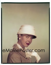 4d029 MAN WHO KNEW TOO MUCH 8x10 transparency 1956 Doris Day about to sing Que Sera, Sera!