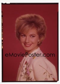 4d290 SHIRLEY JONES 5x7 transparency 1960s MGM head & shoulders smiling portrait by Ager!