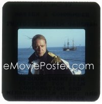 4d336 MASTER & COMMANDER group of 34 35mm slides 2003 Russell Crowe, includes candids of Peter Weir!