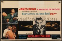 4f291 GOLDFINGER Belgian 1964 Sean Connery as James Bond 007, w/Gert Frobe + Eaton!