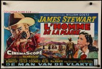4f296 MAN FROM LARAMIE Belgian 1955 artwork of James Stewart, directed by Anthony Mann!