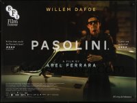 4f970 PASOLINI British quad 2014 Willem Dafoe as the Italian director, directed by Abel Ferrara