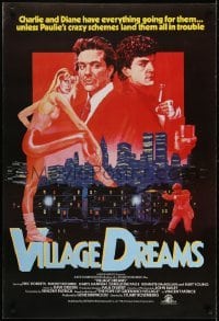 4f845 POPE OF GREENWICH VILLAGE English 1sh 1984 Rourke, Roberts, Hannah, Village Dreams, different!