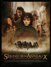 4f819 LORD OF THE RINGS: THE FELLOWSHIP OF THE RING French 16x21 2001 J.R.R. Tolkien, Frodo!