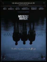 4f824 MYSTIC RIVER French 16x21 2003 Sean Penn, Tim Robbins, directed by Clint Eastwood!