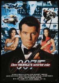 4f368 TOMORROW NEVER DIES German 1997 close image of Pierce Brosnan as James Bond 007!