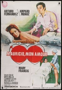 4f216 MAURICIO, MON AMOUR Spanish 1976 Arturo Fernandez in the title role, Amparo Munoz, Jano art!