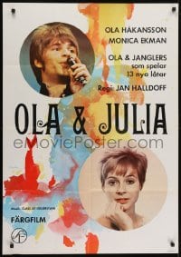4f031 OLA & JULIA Swedish 1967 Ola Hakansson - lead singer for Ola & the Janglers!