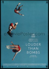 4f048 LOUDER THAN BOMBS Swiss 2015 Gabriel Byrne, Isabelle Huppert, Eisenberg, athletic gymnasts!