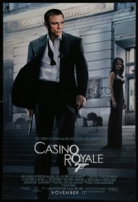 4g167 CASINO ROYALE advance DS 1sh 2006 Daniel Craig as James Bond & sexy Eva Green!