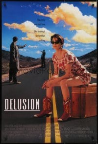 4g238 DELUSION 1sh 1991 sexy Jennifer Rubin only wanted love, but money's better than nothing!