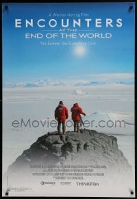 4g271 ENCOUNTERS AT THE END OF THE WORLD 1sh 2007 Werner Herzog, Antarctica, go someplace cool!