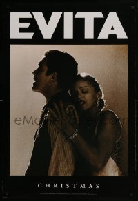 4g278 EVITA teaser DS 1sh 1996 Madonna as Eva Peron, Antonio Banderas, Alan Parker, Oliver Stone
