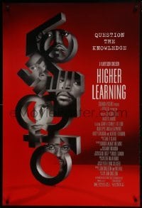 4g402 HIGHER LEARNING DS 1sh 1995 Omar Epps, Kristy Swanson, Michael Rappaport, Jennifer Connelly