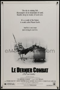 4g528 LE DERNIER COMBAT 1sh 1983 Luc Besson, Jean Reno, cool design by Guichard & Camboulive!