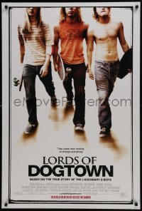 4g567 LORDS OF DOGTOWN advance DS 1sh 2005 Emile Hirsch, Victor Rasuk, early skateboarders!