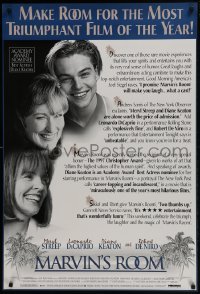 4g596 MARVIN'S ROOM reviews 1sh 1996 Meryl Streep, Diane Keaton, Leonardo DiCaprio!