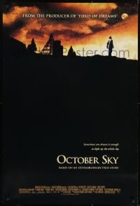 4g664 OCTOBER SKY DS 1sh 1999 Jake Gyllenhaal as Homer Hickam, Chris Cooper, Laura Dern