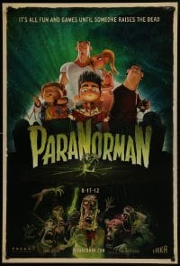 4g679 PARANORMAN advance DS 1sh 2012 all fun and games until someone raises the dead, 8-17-12 style!