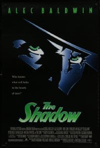 4g791 SHADOW DS 1sh 1994 Alec Baldwin knows what evil lurks in the hearts of men!