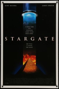 4g861 STARGATE DS 1sh 1994 Kurt Russell, James Spader, a million light years from home!
