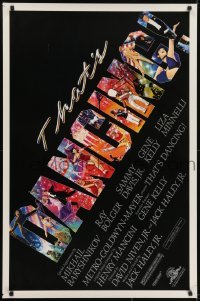 4g888 THAT'S DANCING 1sh 1985 Sammy Davis Jr., Gene Kelly, Alvin art, all-time best musicals!