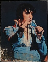 4h530 ELVIS PRESLEY softcover book 1970s Tour Photo Album for the King of Rock 'n' Roll!