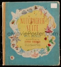 4h460 FANTASIA hardcover book 1940 Disney, The Nutcracker Suite with color illustrations!