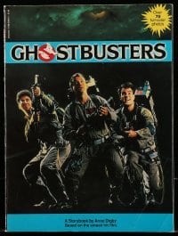 4h541 GHOSTBUSTERS softcover book 1984 great storybook based on the hit film with 70 color photos!