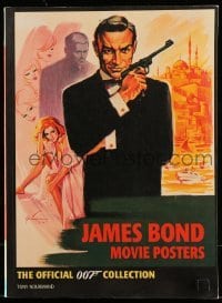 4h550 JAMES BOND MOVIE POSTERS English softcover book 2001 cool images from all countries in color!