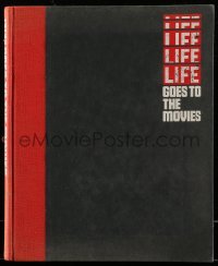 4h472 LIFE GOES TO THE MOVIES hardcover book 1975 filled with wonderful art & color photos!