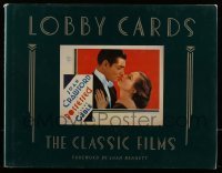 4h474 LOBBY CARDS: THE CLASSIC FILMS hardcover book 1987 the Michael Hawks collection in color!