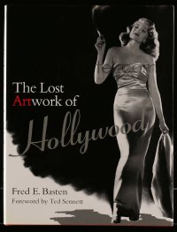 4h475 LOST ARTWORK OF HOLLYWOOD hardcover book 1996 classic images from the Golden Age of movies!