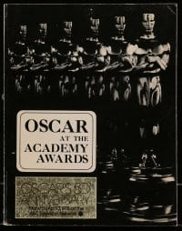 4h580 OSCAR AT THE ACADEMY AWARDS softcover book 1977 an illustrated history of the ceremony!