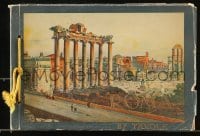 4h597 ROMA Italian softcover book 1920s full-page images of famous landmarks in Rome, Italy!