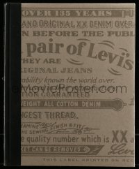 4h489 THIS IS A PAIR OF LEVI'S JEANS hardcover book 1995 an illustrated history of pants!