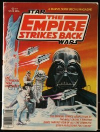 4h006 EMPIRE STRIKES BACK comic book 1980 Marvel Super Special Magazine #16, great cover art!