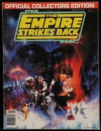 4h669 EMPIRE STRIKES BACK magazine 1980 collector's edition, Roger Kastel cover art with Lando!