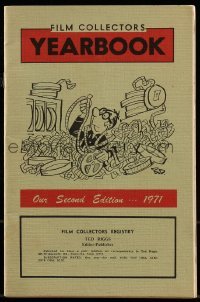 4h673 FILM COLLECTORS YEARBOOK magazine 1971 list of dealers who sold films, B.D. cover art!