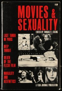 4h574 MOVIES & SEXUALITY softcover book 1973 death of the flesh film, morality & aesthetics!