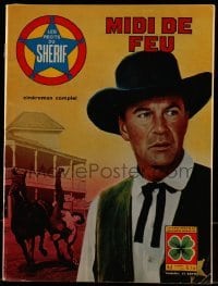 4h826 HIGH NOON French magazine July 5, 1963 fumetti style re-telling of the movie!