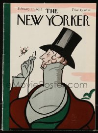 4h645 NEW YORKER REPRO magazine 1990s reprint of the very first issue from February 21, 1925!