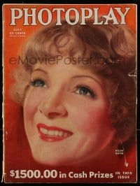 4h763 PHOTOPLAY magazine July 1933 great cover art of pretty Helen Hayes by Earl Christy!